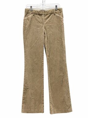 Body by Victoria Christie Fit Corduroy Pants Taupe Straight Early 2000s Y2K 6